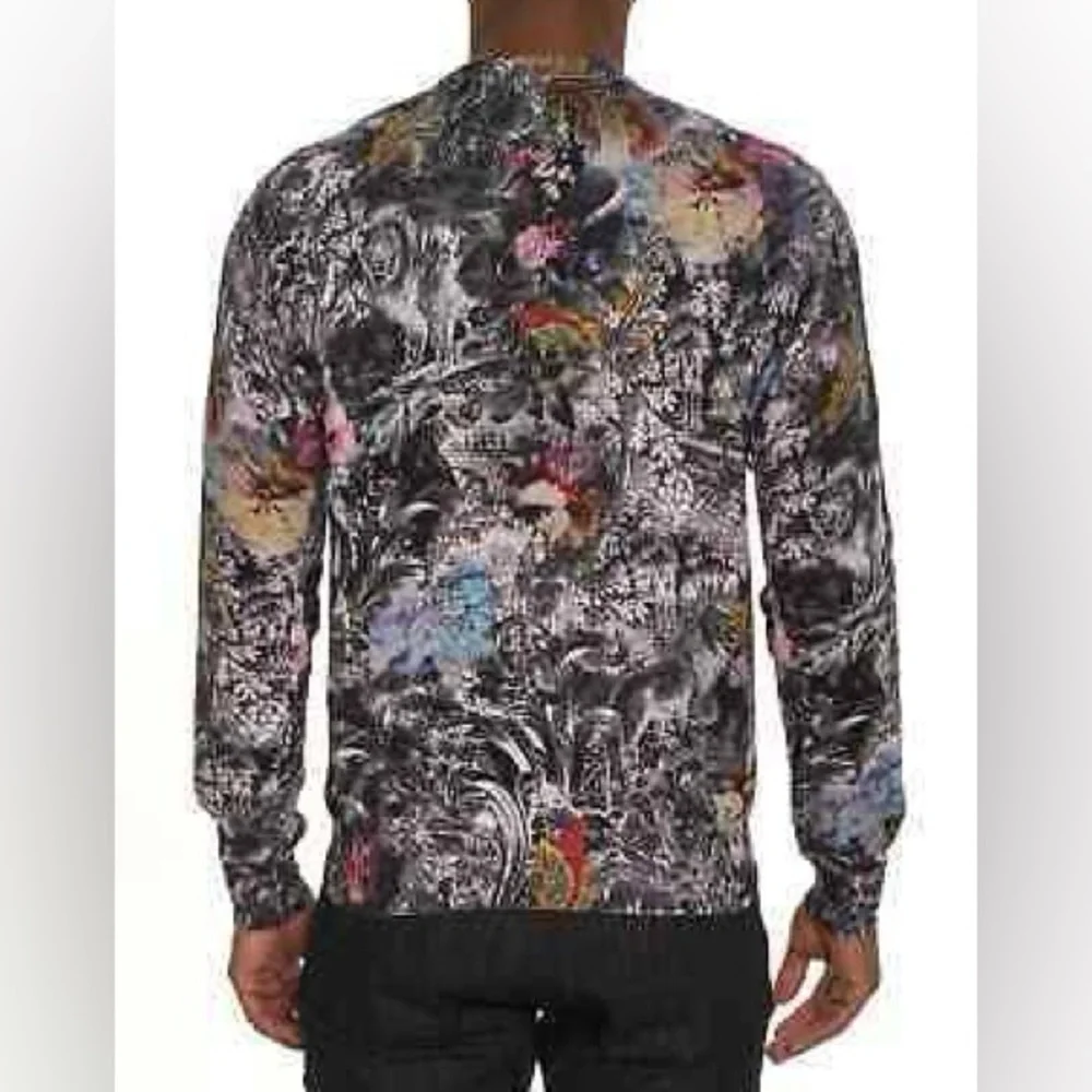 Robert Graham ROARING FLORALS Lion Renaissance Sweater